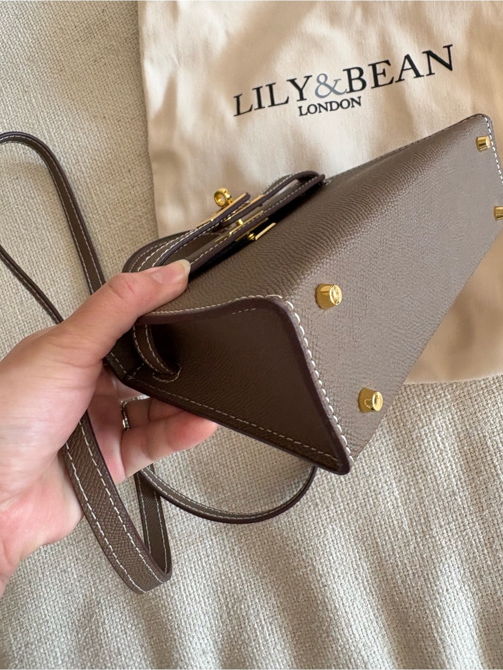 Lily & Bean Hettie Bag in Mocha - Picture 6 of 10